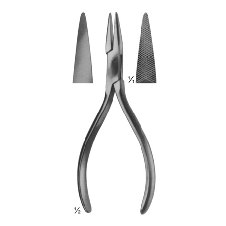 Wire Holding forceps, Wire Tightening Pliers, Flat-nosed Pliers DUROGRIP with Hard Metal
